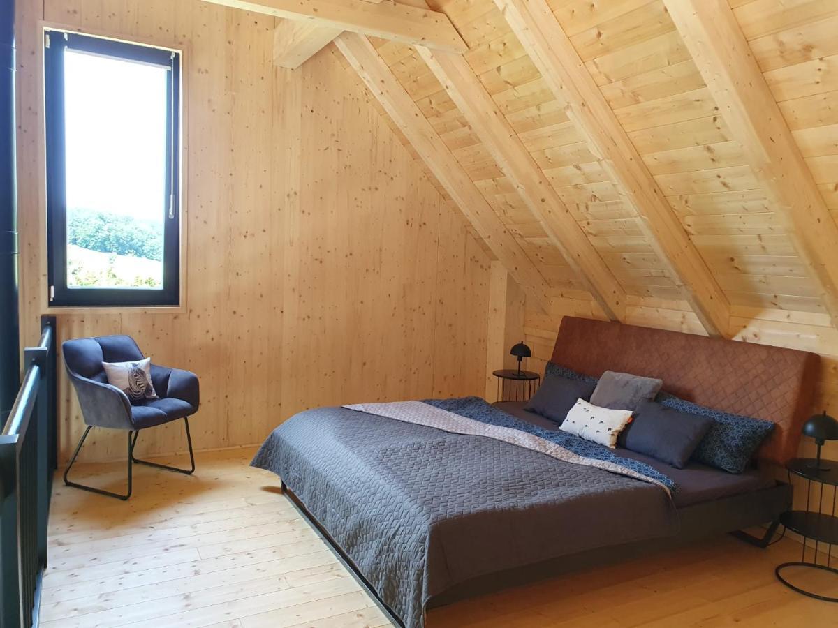 Odenwald-Lodge Mit Infrarotsauna Und E-Ladestation Im Naturpark Odenwald "Haus Himmelblau" Reichelsheim Exteriér fotografie